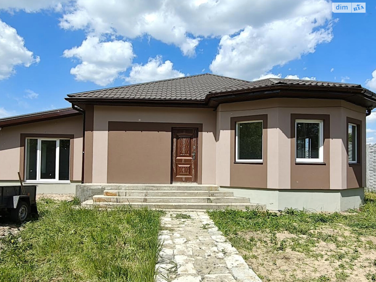 одноповерховий будинок бесідка, 140 кв. м, газобетон. Продаж у Немішаєве фото 1 одноповерховий будинок бесідка, 140 кв. м, газобетон. Продаж у Немішаєве фото 1