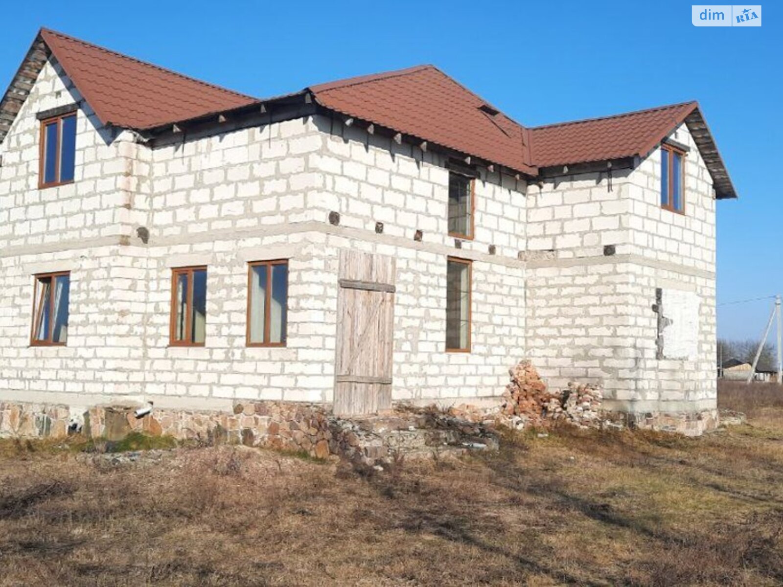 двоповерховий будинок з верандою, 180 кв. м, пеноблок. Продаж у Немовичах фото 1
