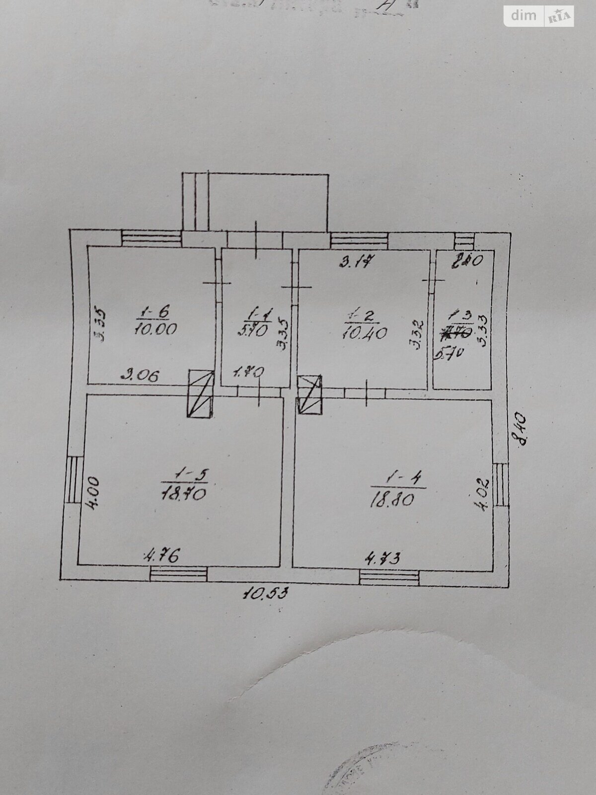 двухэтажный дом, 77 кв. м, кирпич. Продажа в Неполоковцах фото 1