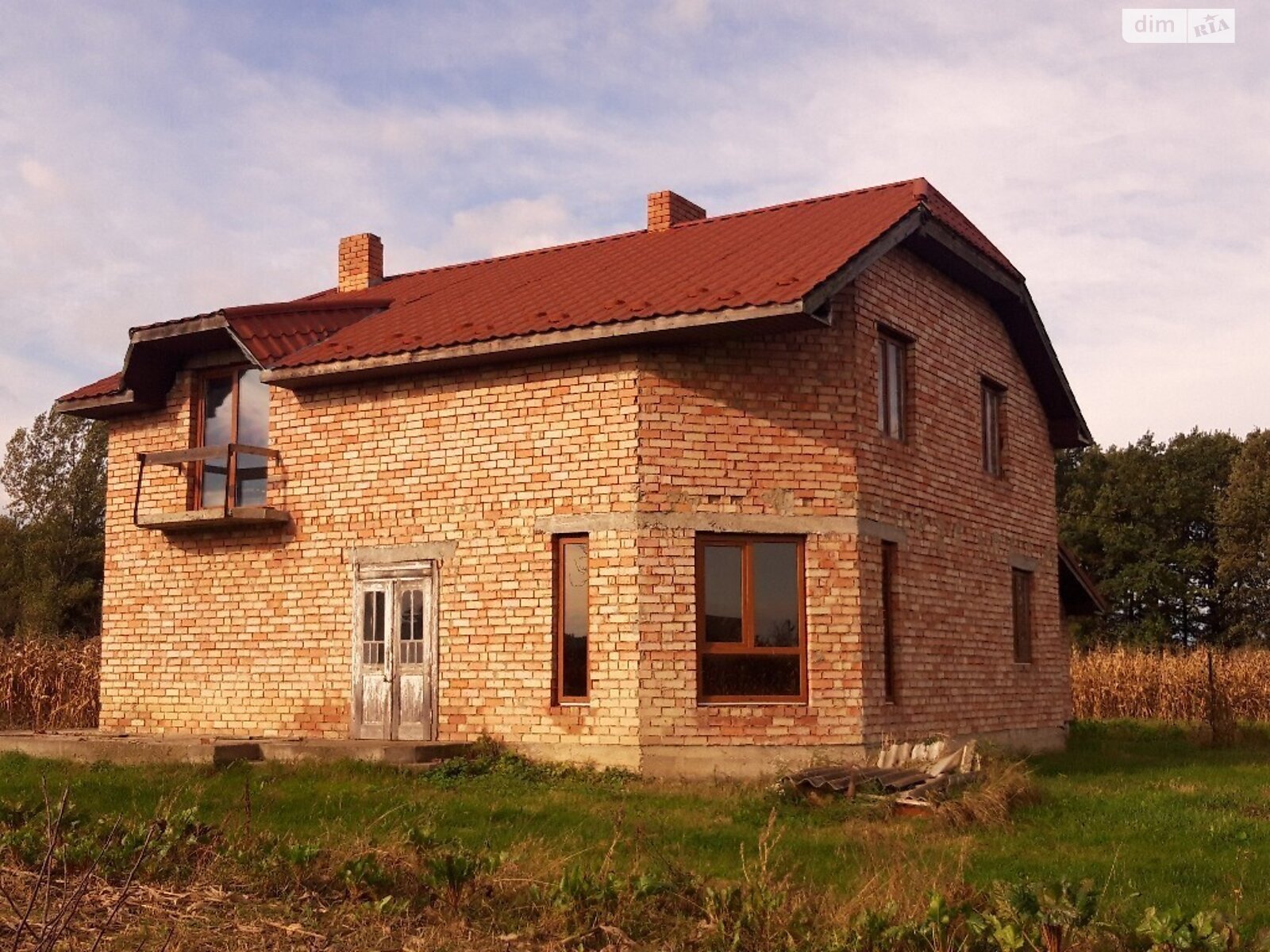 двухэтажный дом с мансардой, 196 кв. м, кирпич. Продажа в Неполоковцах фото 1