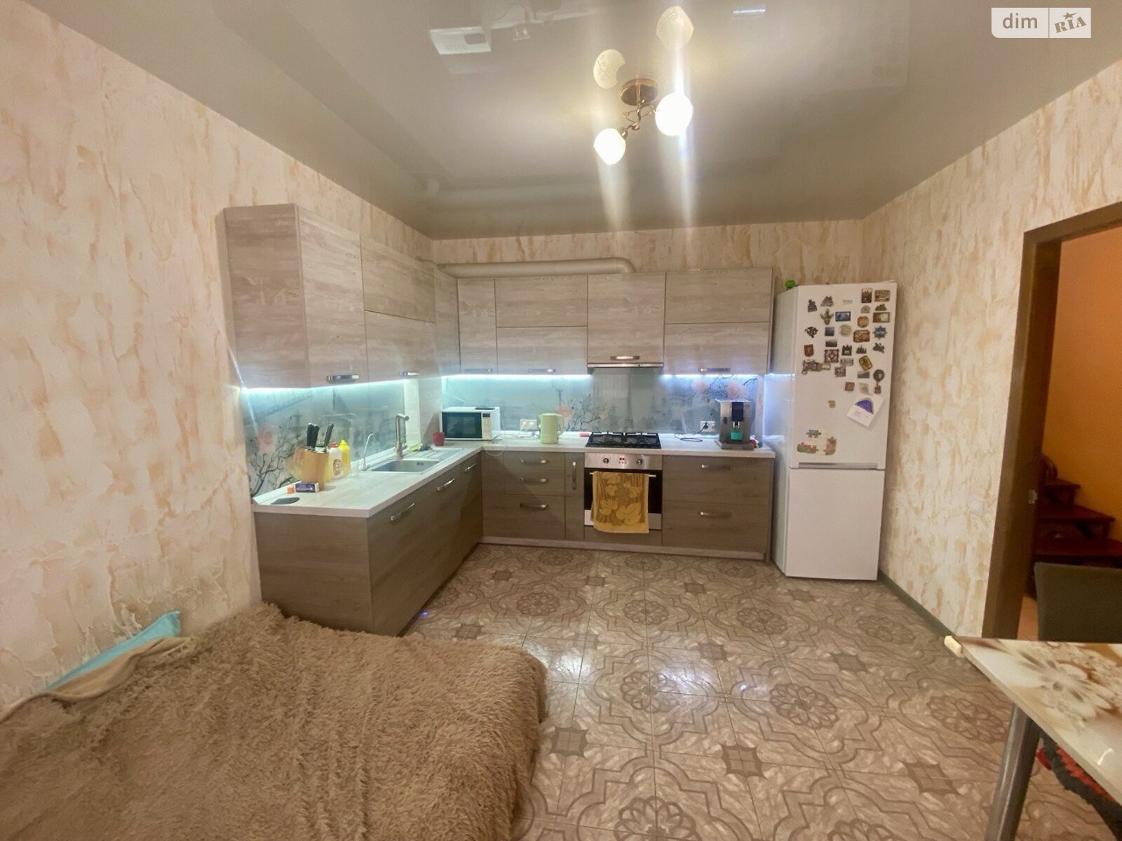 двухэтажный дом с балконом, 110 кв. м, кирпич. Продажа в Нерубайском фото 1