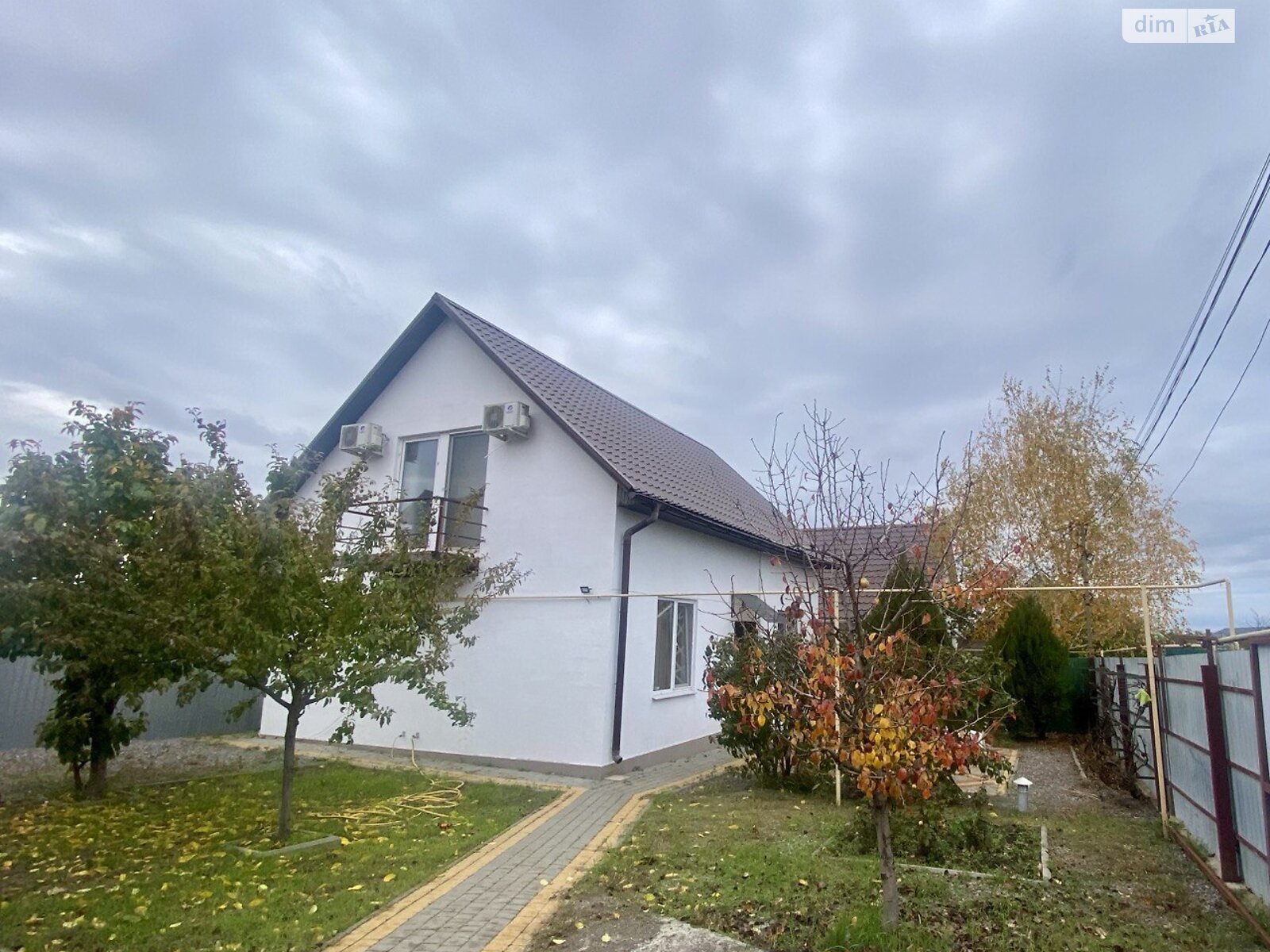 двухэтажный дом с балконом, 110 кв. м, кирпич. Продажа в Нерубайском фото 1