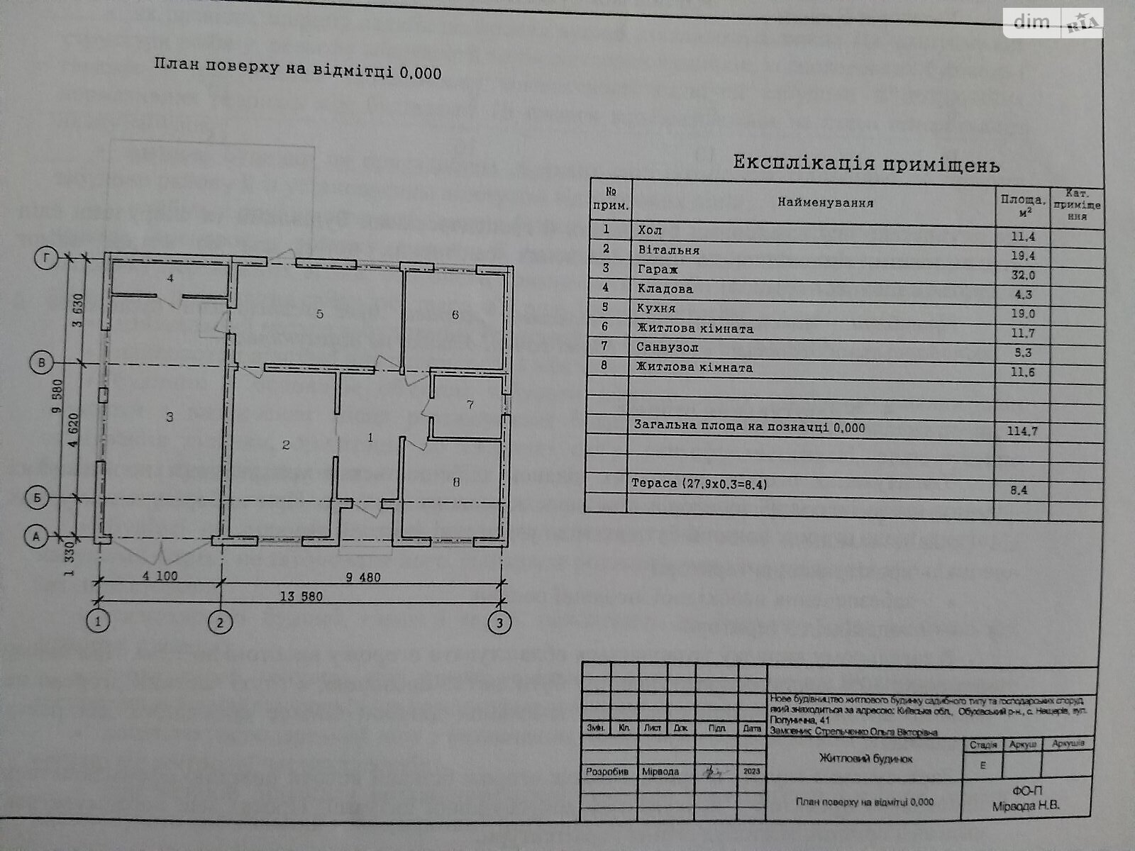 одноэтажный дом с гаражом, 115 кв. м, пеноблок. Продажа в Нещеровом фото 1 одноэтажный дом с гаражом, 115 кв. м, пеноблок. Продажа в Нещеровом фото 1