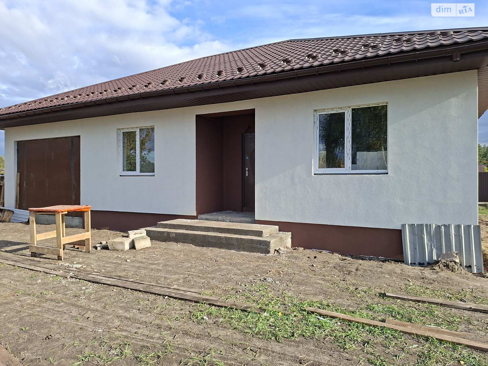 одноэтажный дом с гаражом, 115 кв. м, пеноблок. Продажа в Нещеровом фото 1 одноэтажный дом с гаражом, 115 кв. м, пеноблок. Продажа в Нещеровом фото 1