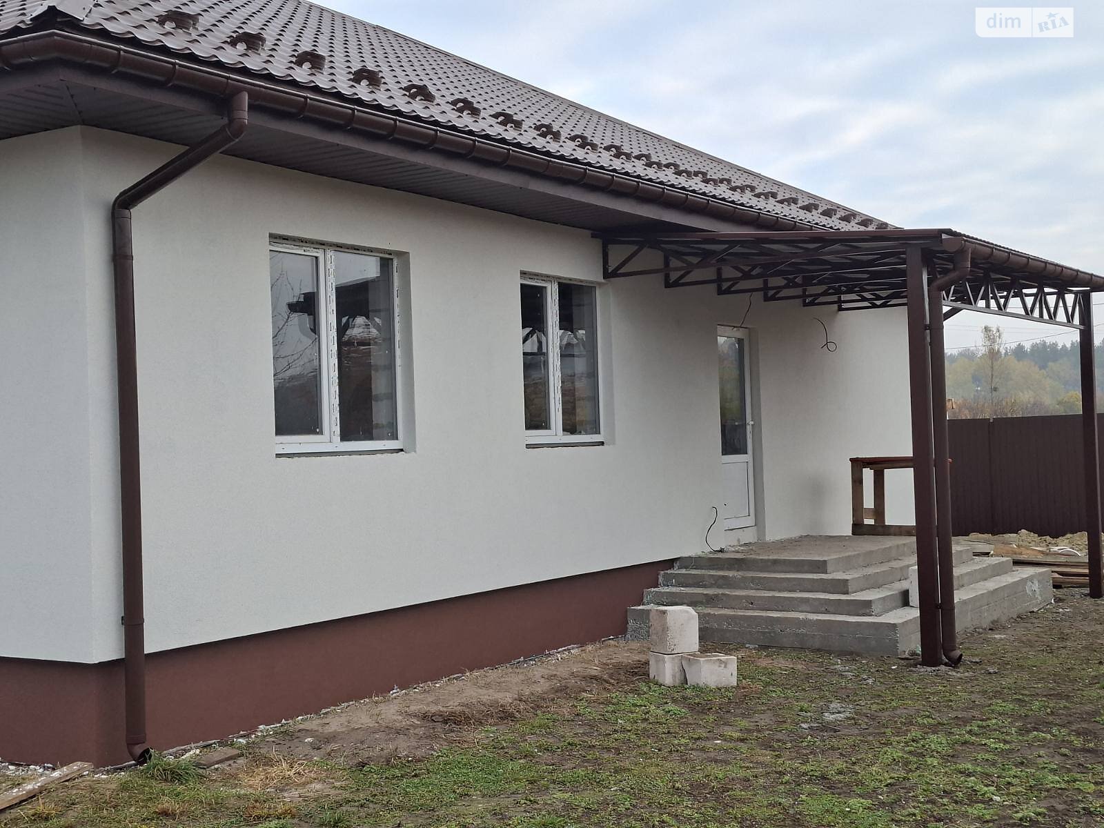 одноэтажный дом с гаражом, 115 кв. м, пеноблок. Продажа в Нещеровом фото 1 одноэтажный дом с гаражом, 115 кв. м, пеноблок. Продажа в Нещеровом фото 1