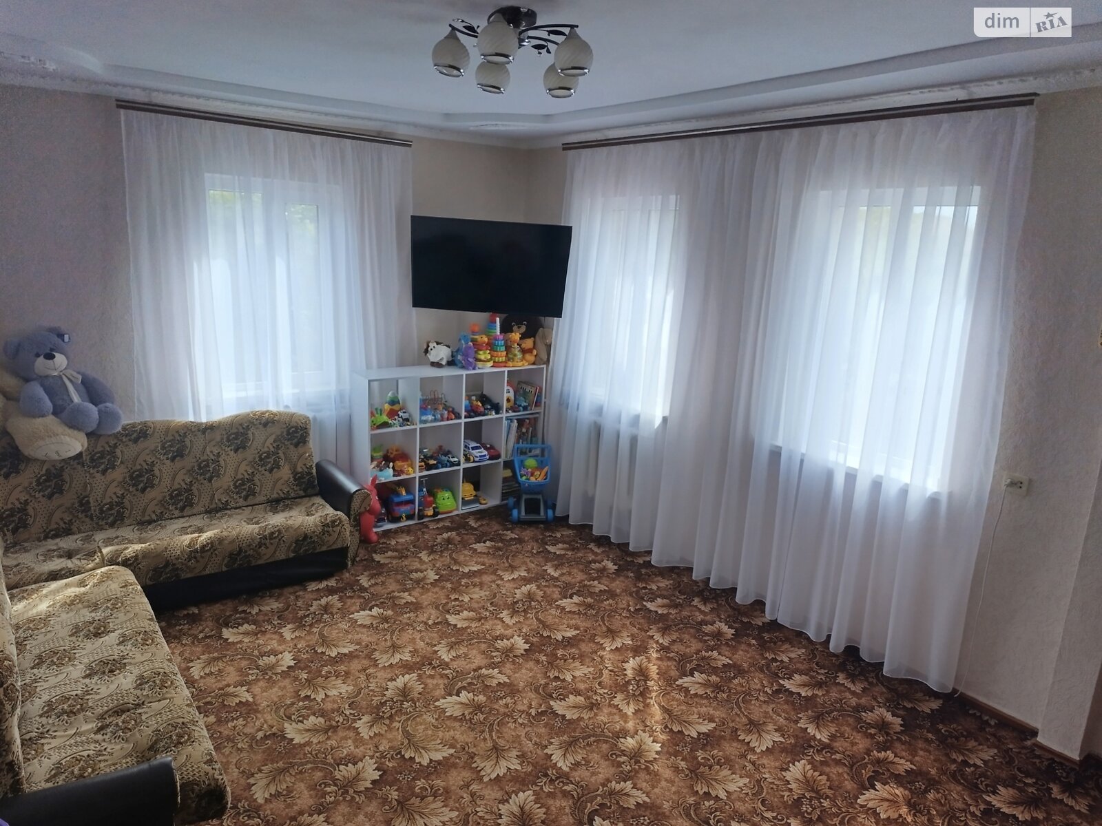 одноэтажный дом с гаражом, 87.1 кв. м, кирпич. Продажа в Нестерварке фото 1