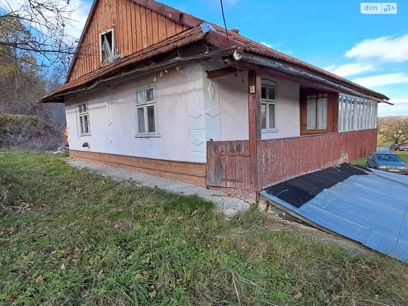 одноэтажный дом с верандой, 72.7 кв. м, дерево и кирпич. Продажа в Никитинцах фото 1 одноэтажный дом с верандой, 72.7 кв. м, дерево и кирпич. Продажа в Никитинцах фото 1