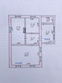 одноэтажный дом, 66.2 кв. м, ракушечник (ракушняк). Продажа в Комсомольском фото 2