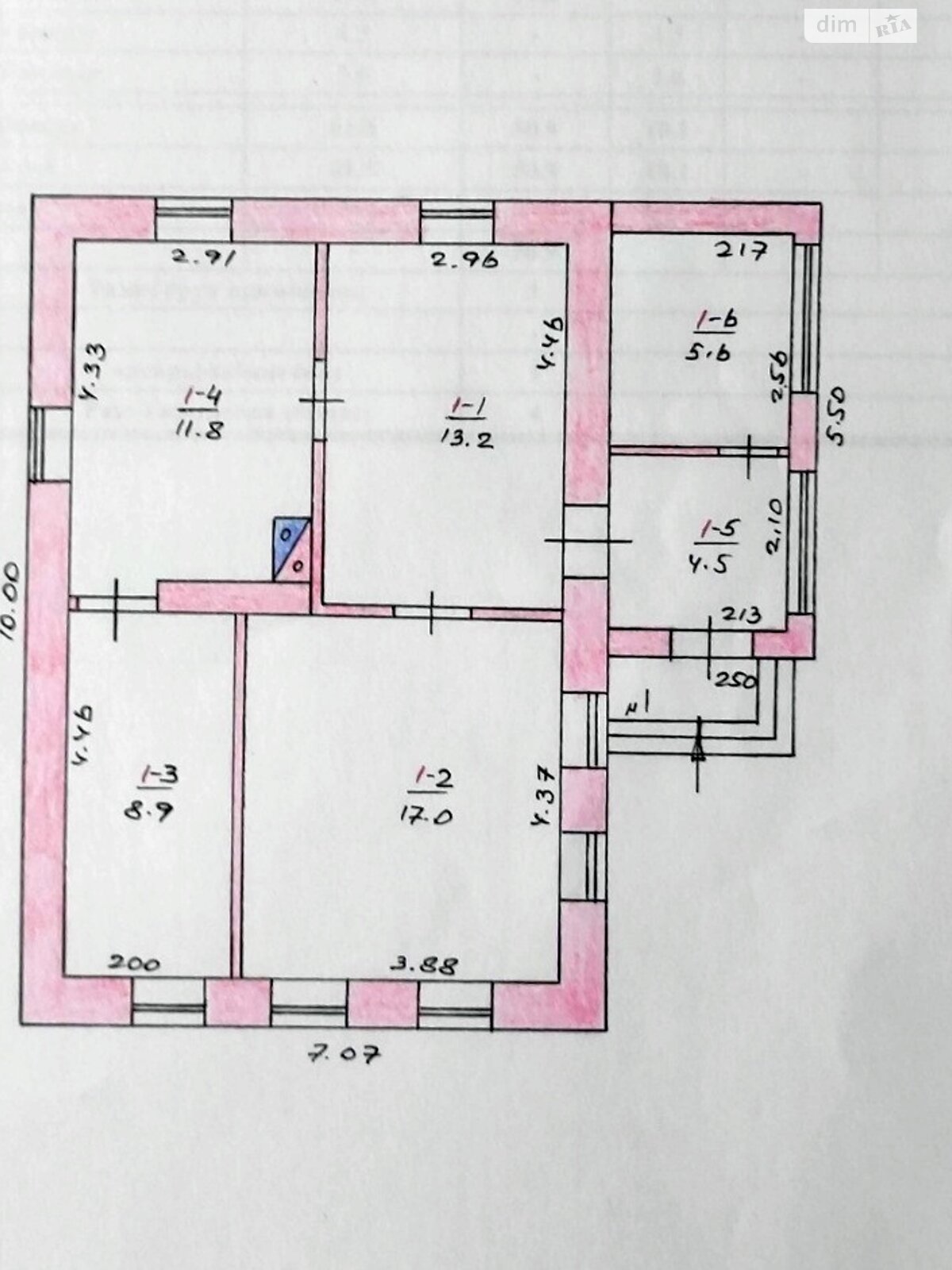 одноповерховий будинок з верандою, 61 кв. м, бутовий камінь. Продаж в Миколаєві, район Корабельний фото 1