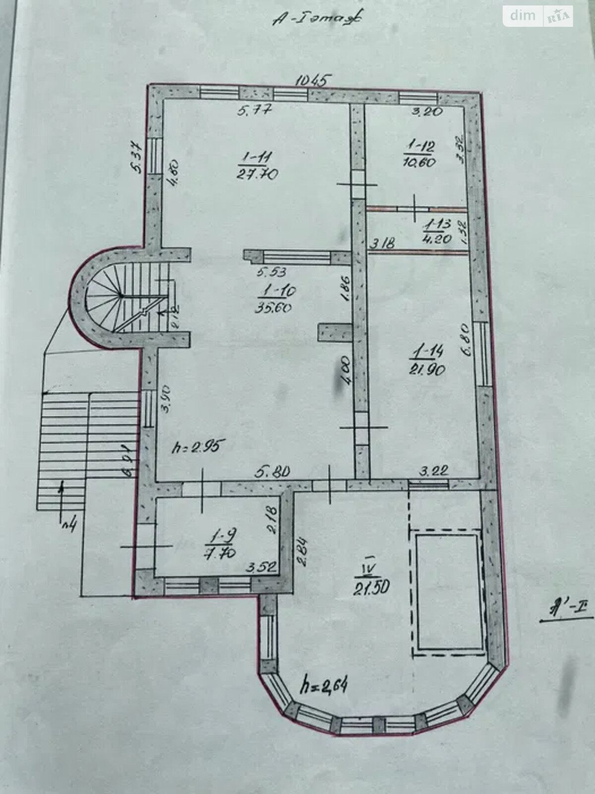 четырехэтажный дом беседка, 390 кв. м, кирпич. Продажа в Николаеве фото 1