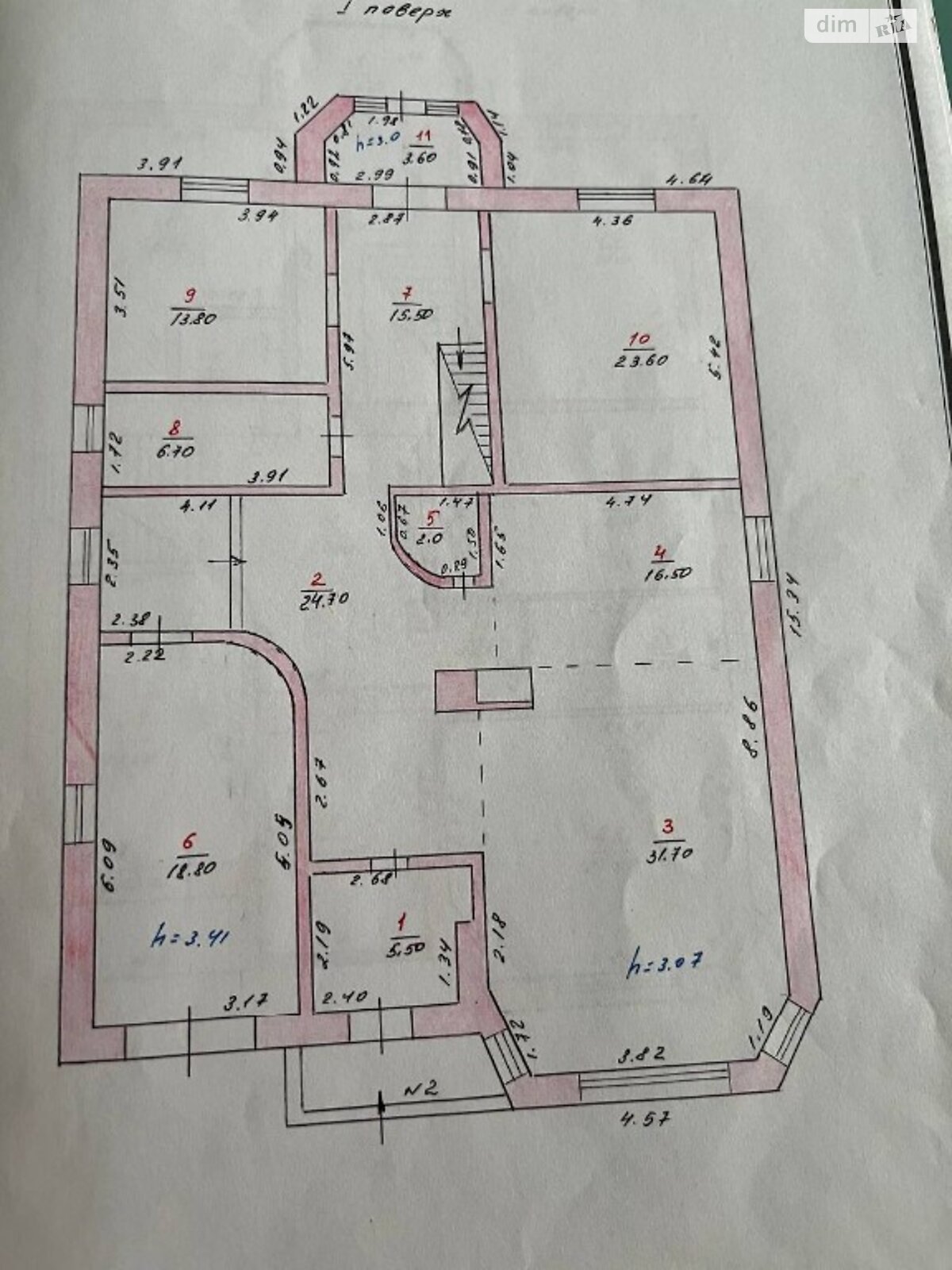 двоповерховий будинок з балконом, 450 кв. м, цегла. Продаж в Миколаєві, район Інгульський фото 1