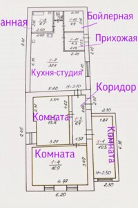 одноэтажный дом с гаражом, 98 кв. м, кирпич. Продажа в Николаеве район Широкая Балка фото 2