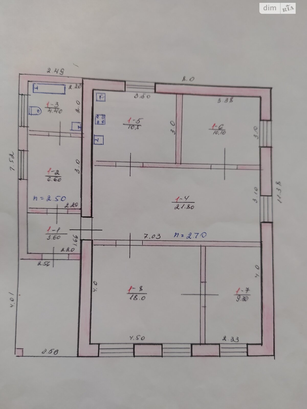 одноповерховий будинок, 85 кв. м, цегла. Продаж в Миколаєві, район Широка Балка фото 1 одноповерховий будинок, 85 кв. м, цегла. Продаж в Миколаєві, район Широка Балка фото 1