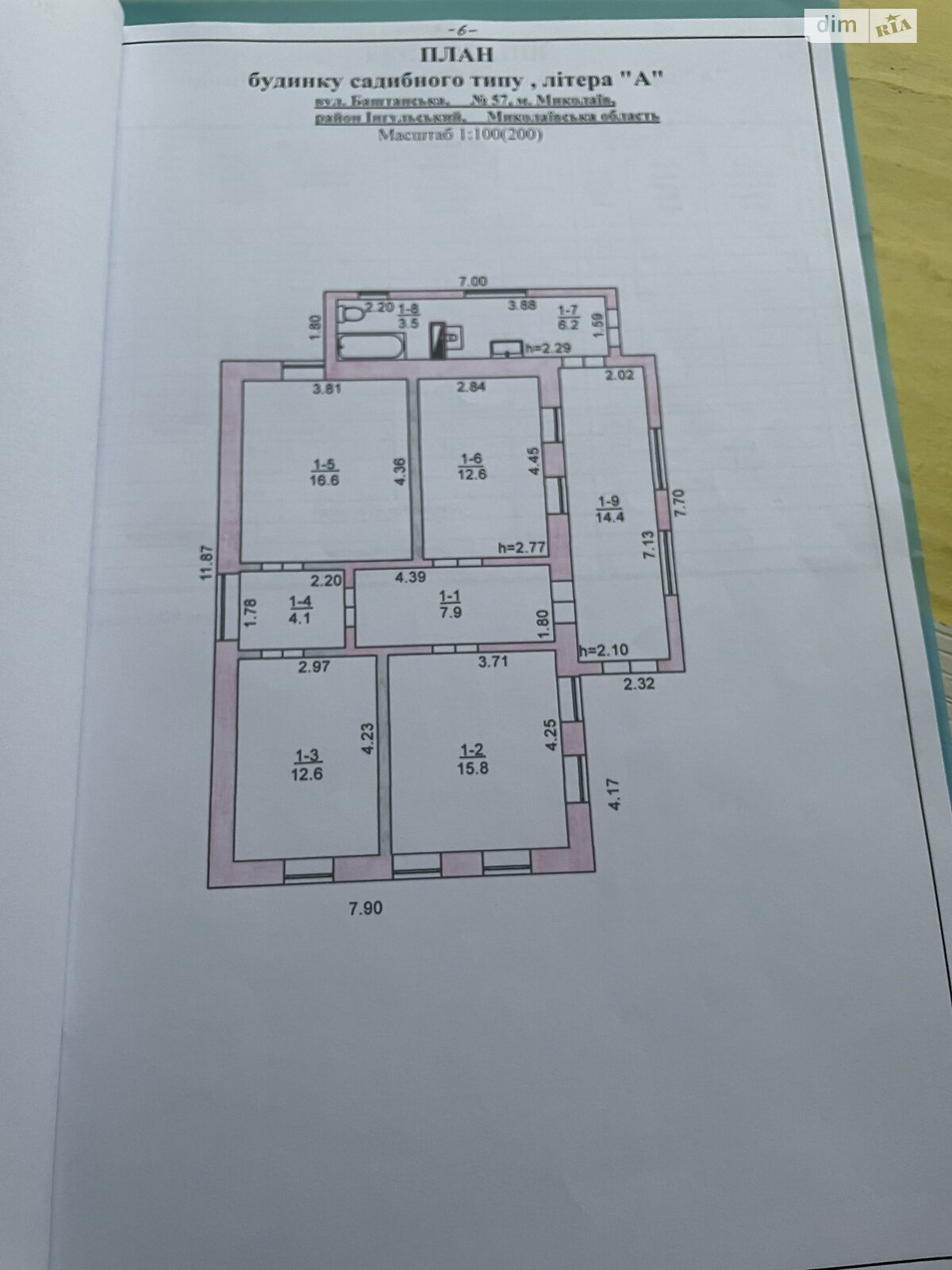 одноповерховий будинок з ремонтом, 94 кв. м, бутовий камінь. Продаж в Миколаєві, район Старий Водопій фото 1