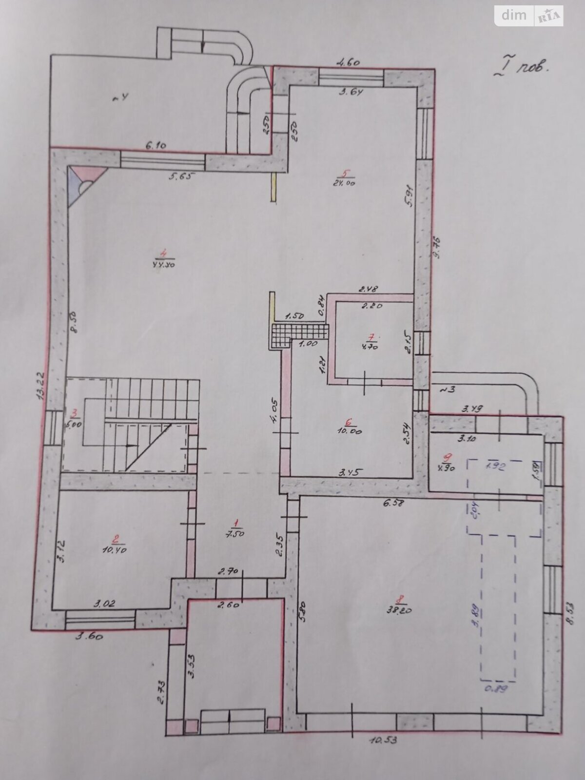 двоповерховий будинок з гаражем, 240 кв. м, пінобетон. Продаж в Миколаєві, район Варварівка фото 1