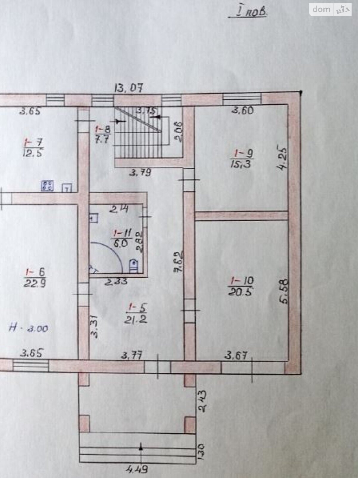 двухэтажный дом с ремонтом, 255 кв. м, кирпич. Продажа в Николаеве район Варваровка фото 1