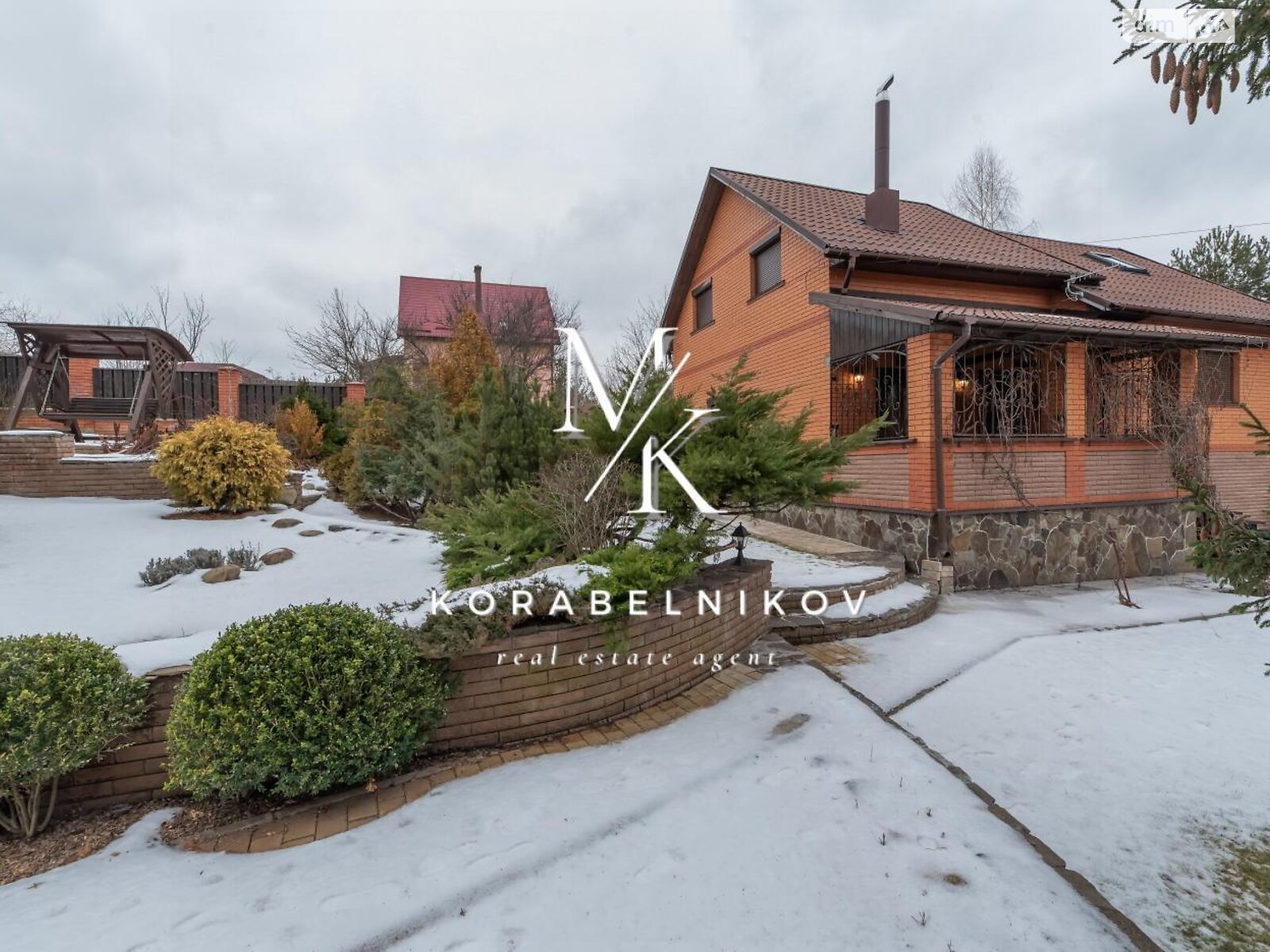 двоповерховий будинок з верандою, 131.1 кв. м, цегла. Продаж у Миколаївці фото 1 двоповерховий будинок з верандою, 131.1 кв. м, цегла. Продаж у Миколаївці фото 1