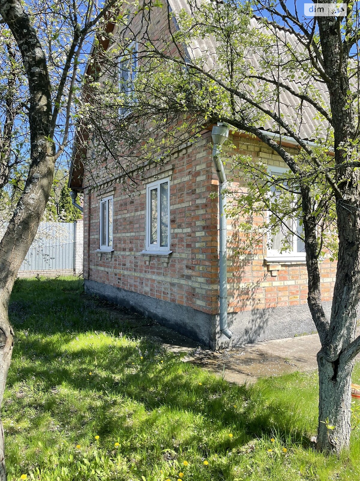 двухэтажный дом с отоплением, 62 кв. м, кирпич. Продажа в Николаевке фото 1
