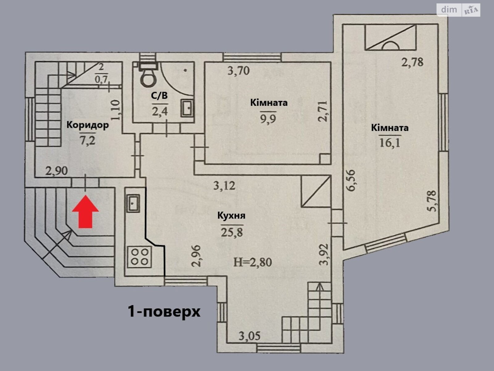 триповерховий будинок з ремонтом, 159.2 кв. м, пінобетон. Продаж у Миколаївці фото 1 триповерховий будинок з ремонтом, 159.2 кв. м, пінобетон. Продаж у Миколаївці фото 1