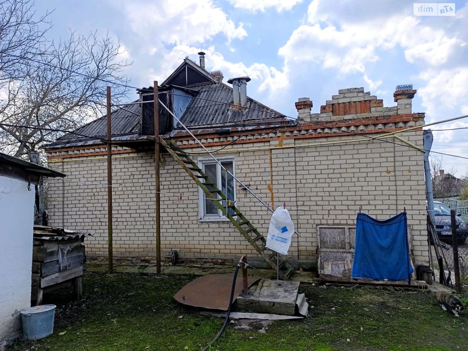 одноэтажный дом с гаражом, 65 кв. м, кирпич. Продажа в Николаевке фото 1 одноэтажный дом с гаражом, 65 кв. м, кирпич. Продажа в Николаевке фото 1