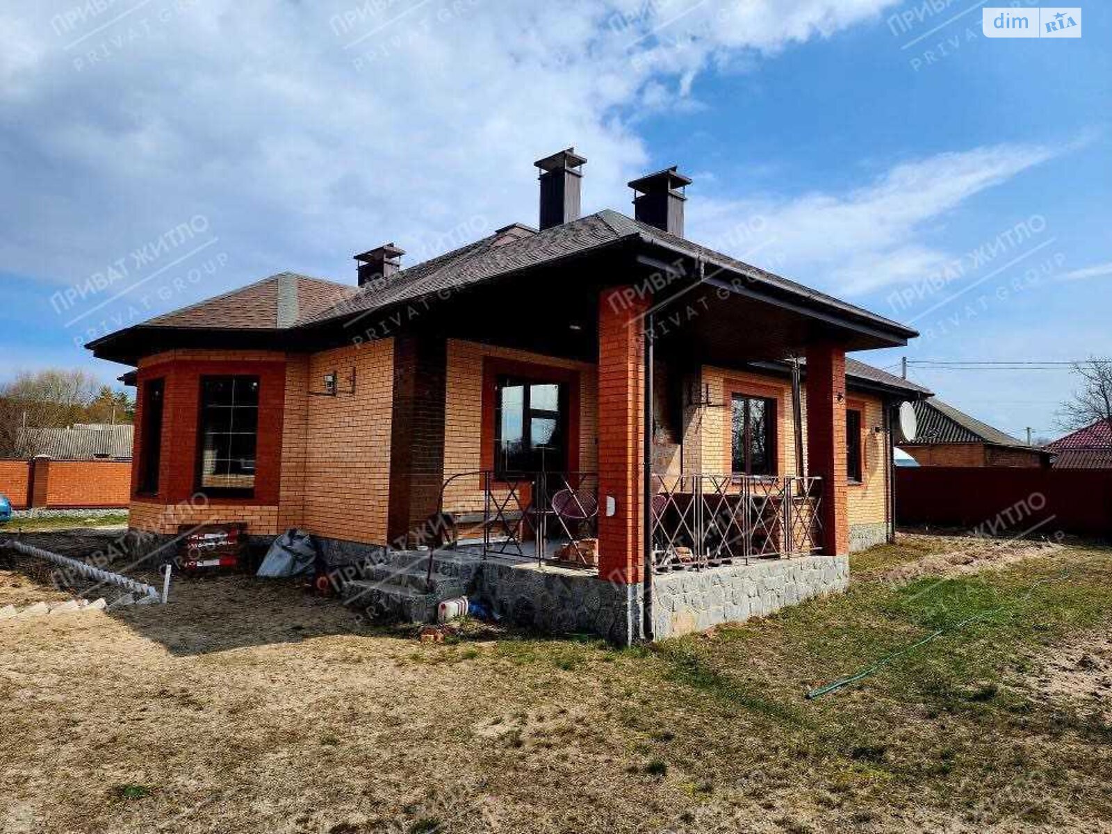 одноэтажный дом, 130 кв. м, цегла. Продажа в Никольском фото 1