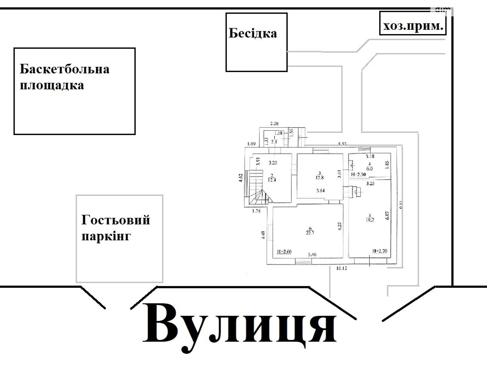 двухэтажный дом с гаражом, 152 кв. м, кирпич. Продажа в Низшей Дубечне фото 1