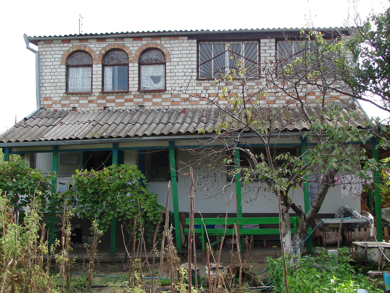 двоповерховий будинок з верандою, 120 кв. м, цегла. Продаж у Новій Дофінівці фото 1 двоповерховий будинок з верандою, 120 кв. м, цегла. Продаж у Новій Дофінівці фото 1