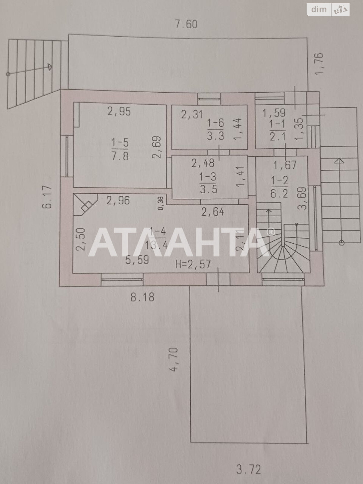 двухэтажный дом беседка, 85 кв. м, ракушечник (ракушняк). Продажа в Новой Долине фото 1