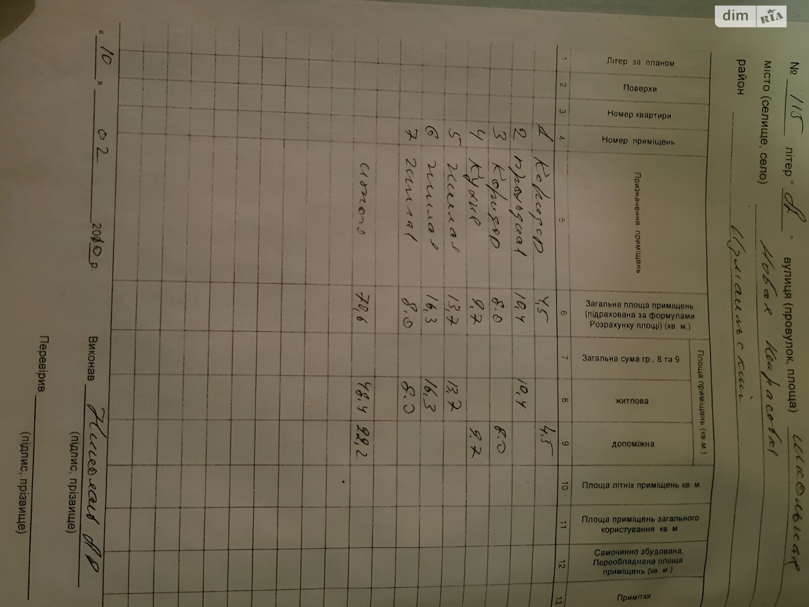 одноповерховий будинок, 70.6 кв. м, цегла. Продаж у Новій Некрасівці фото 1