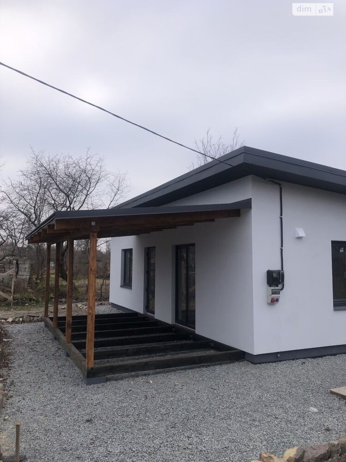 одноэтажный дом с отоплением, 45.9 кв. м, пеноблок. Продажа в Новой Украинке фото 1