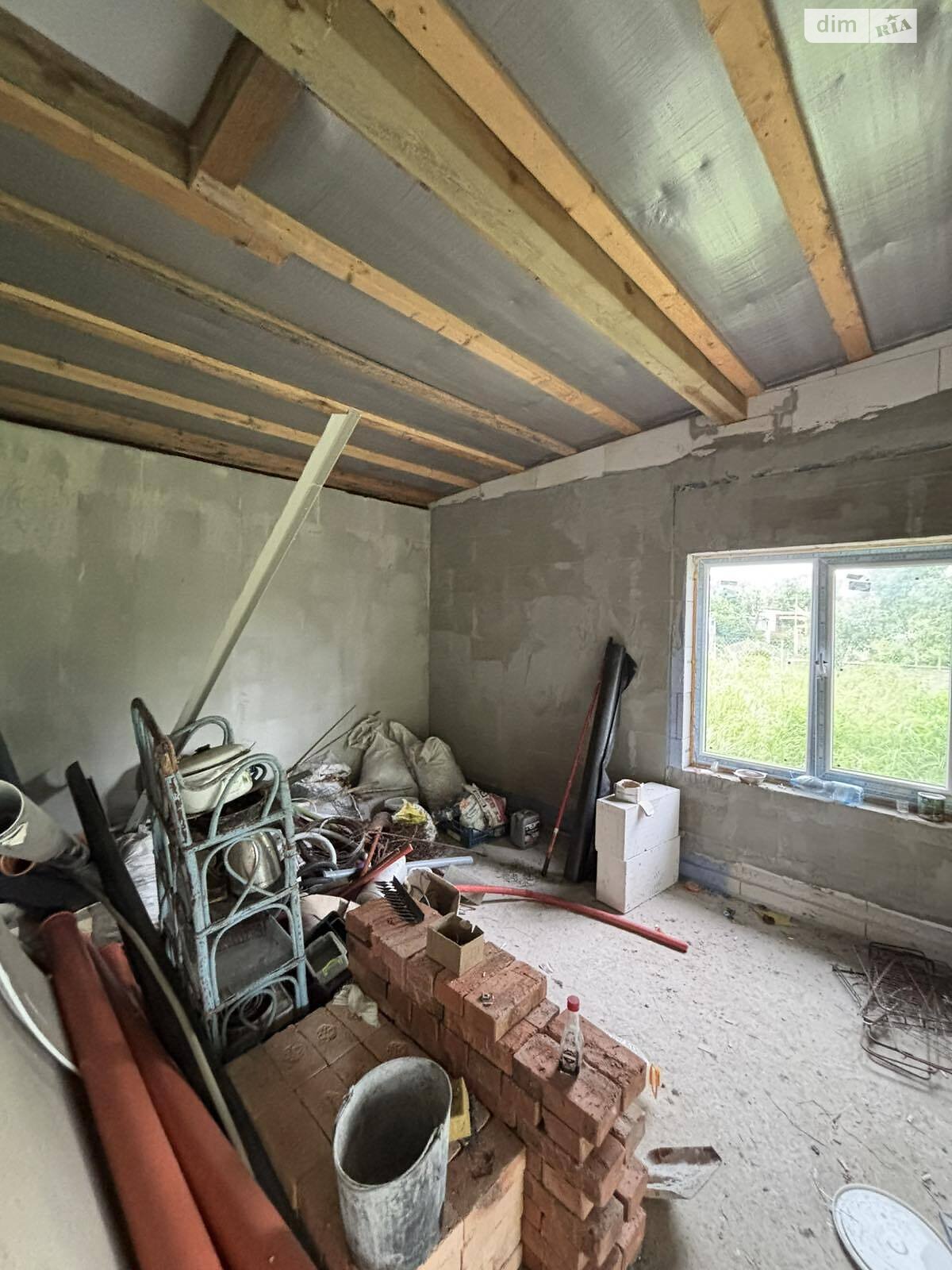 одноэтажный дом с отоплением, 45.9 кв. м, пеноблок. Продажа в Новой Украинке фото 1