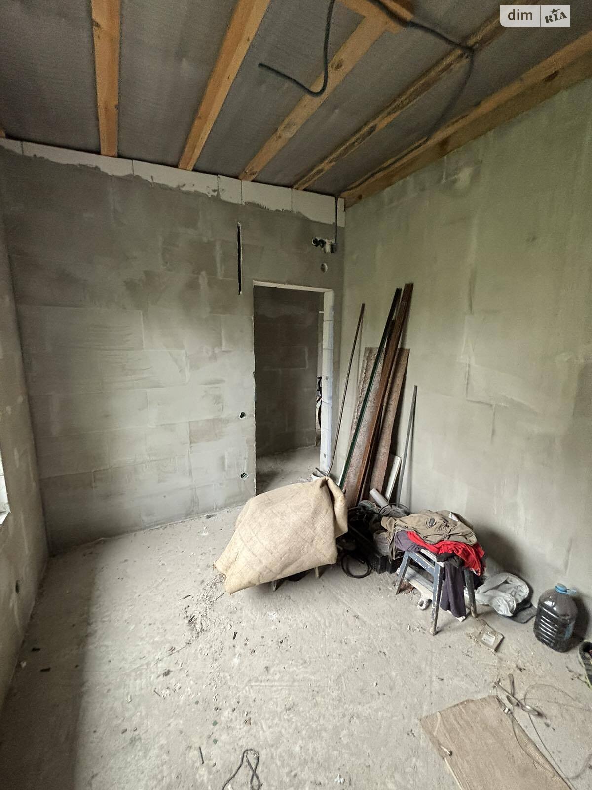 одноэтажный дом с отоплением, 45.9 кв. м, пеноблок. Продажа в Новой Украинке фото 1