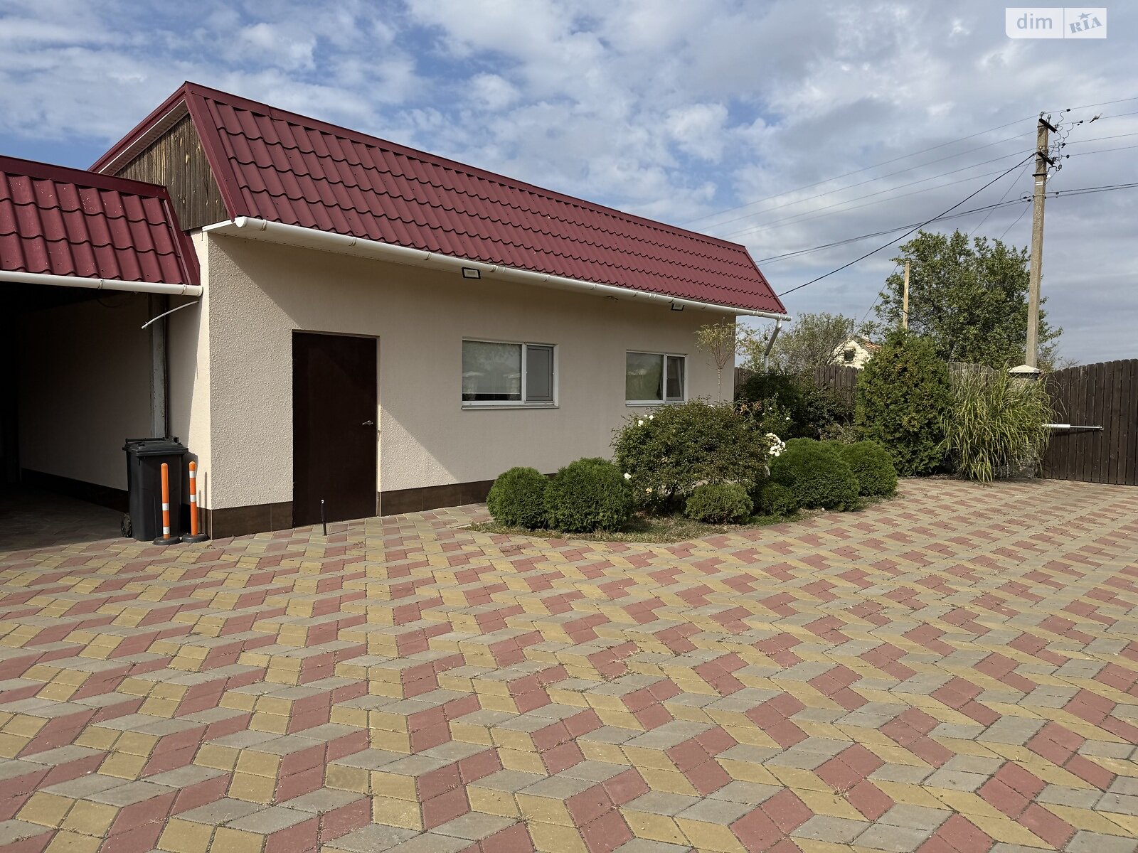 одноэтажный дом с верандой, 120 кв. м, кирпич. Продажа в Новокатещино фото 1