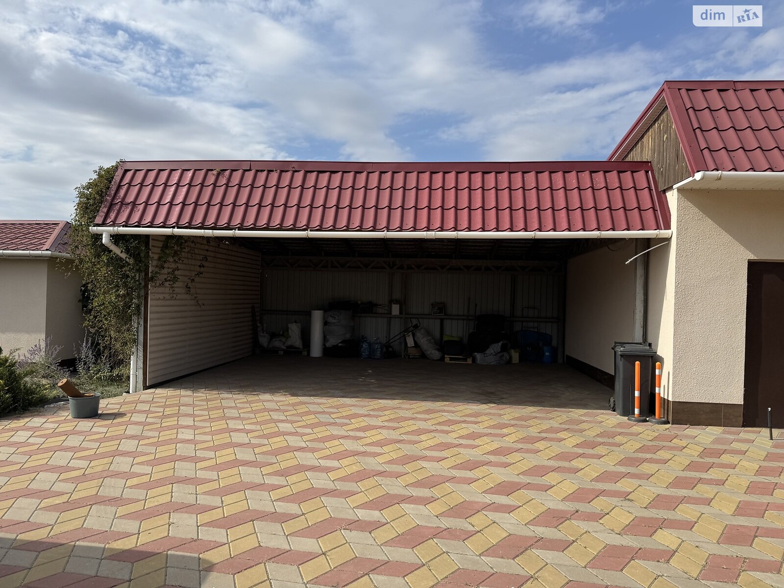 одноэтажный дом с верандой, 120 кв. м, кирпич. Продажа в Новокатещино фото 1