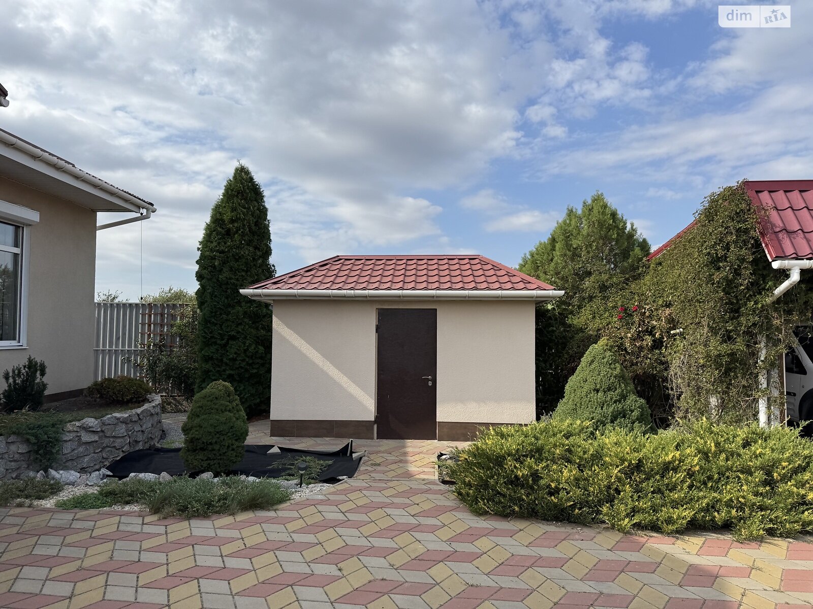 одноэтажный дом с верандой, 120 кв. м, кирпич. Продажа в Новокатещино фото 1