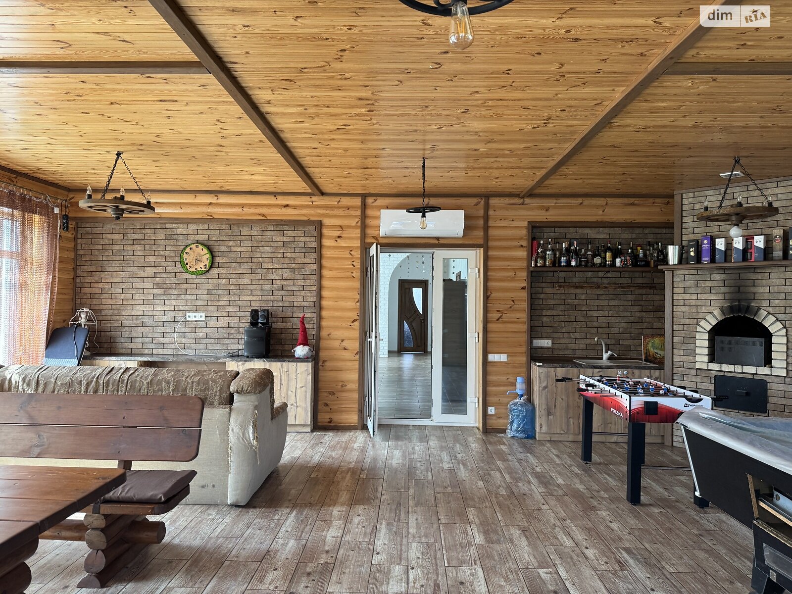 одноэтажный дом с верандой, 120 кв. м, кирпич. Продажа в Новокатещино фото 1