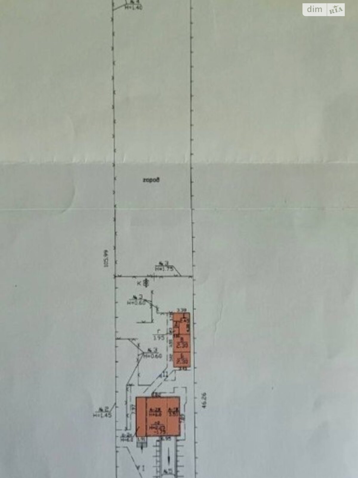 двухэтажный дом с гаражом, 134 кв. м, кирпич. Продажа в Новомосковске район Новомосковск фото 1