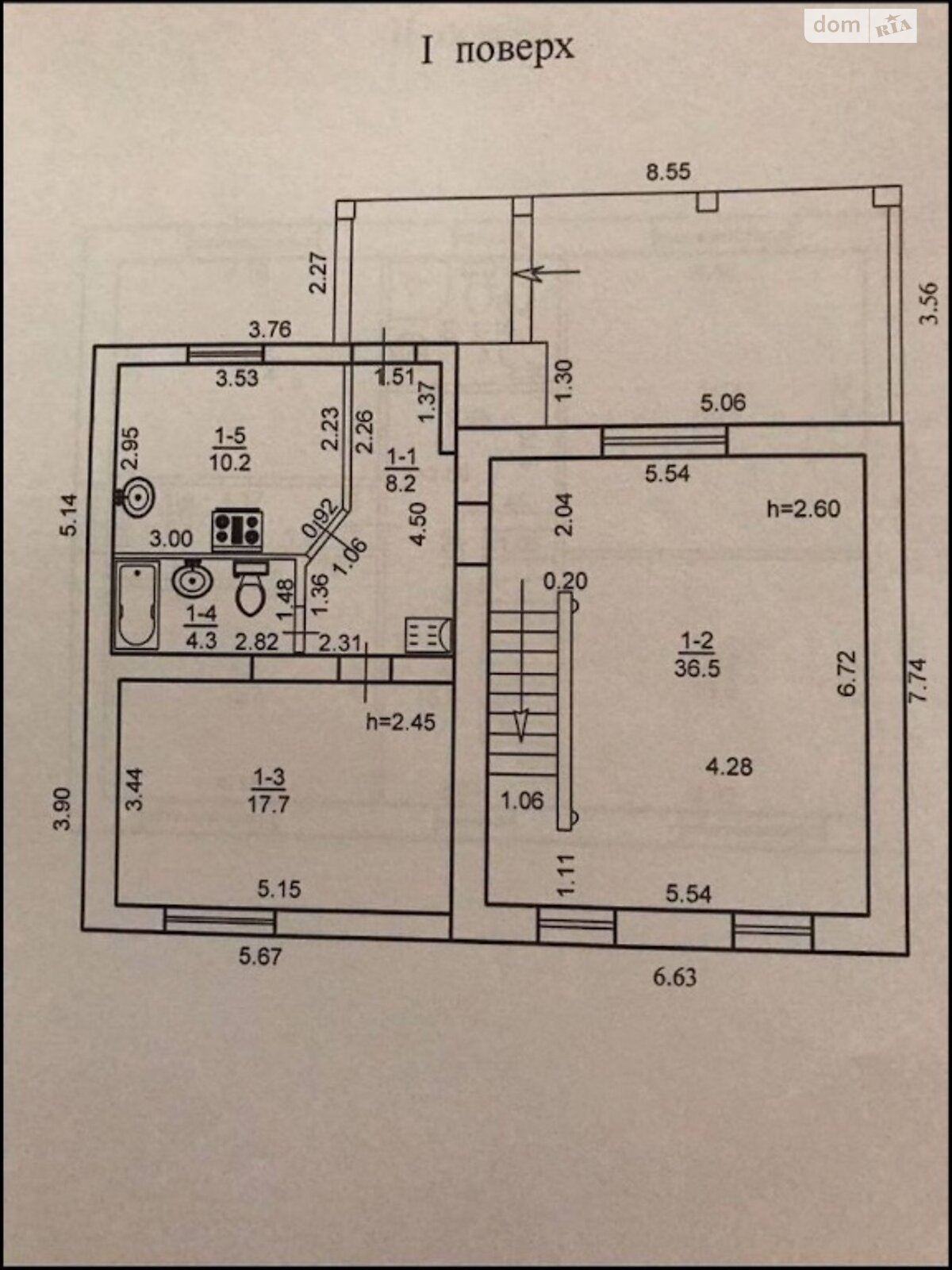 двухэтажный дом без мебели, 170 кв. м, кирпич. Продажа в Новоселовке фото 1