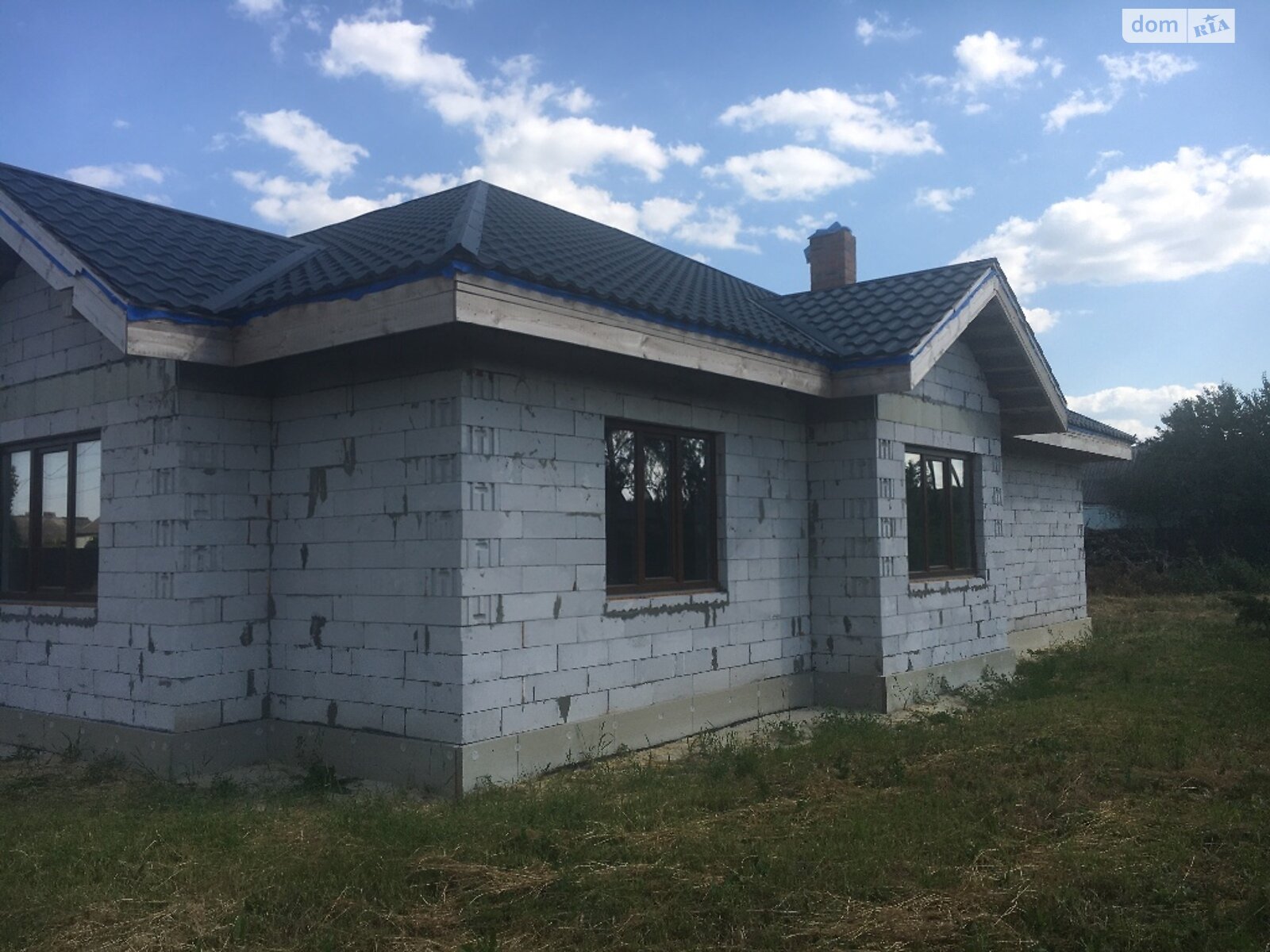 одноповерховий будинок веранда, 220 кв. м, газобетон. Продаж у Орлівщині фото 1