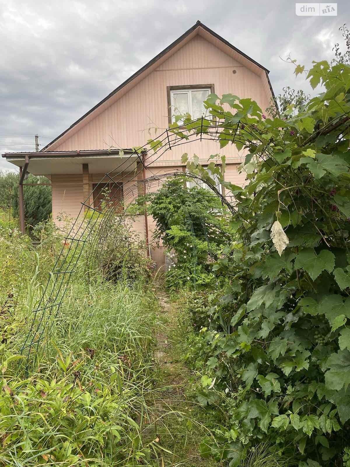 двоповерховий будинок з верандою, 49 кв. м, каркасно-щитовий. Продаж у Новосілках фото 1