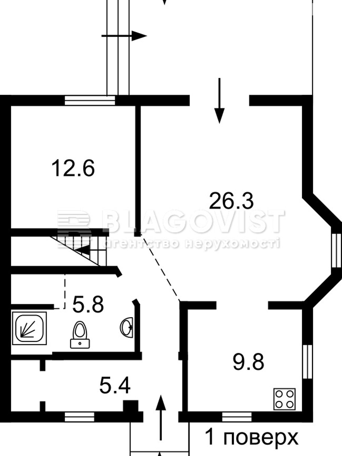 двухэтажный дом беседка, 130 кв. м, кирпич. Продажа в Новоселках фото 1 двухэтажный дом беседка, 130 кв. м, кирпич. Продажа в Новоселках фото 1