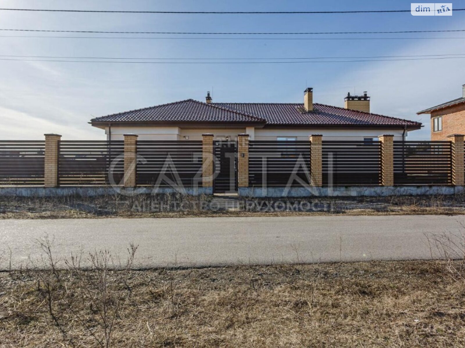 одноповерховий будинок з верандою, 190 кв. м, цегла. Продаж у Новосілках фото 1 одноповерховий будинок з верандою, 190 кв. м, цегла. Продаж у Новосілках фото 1