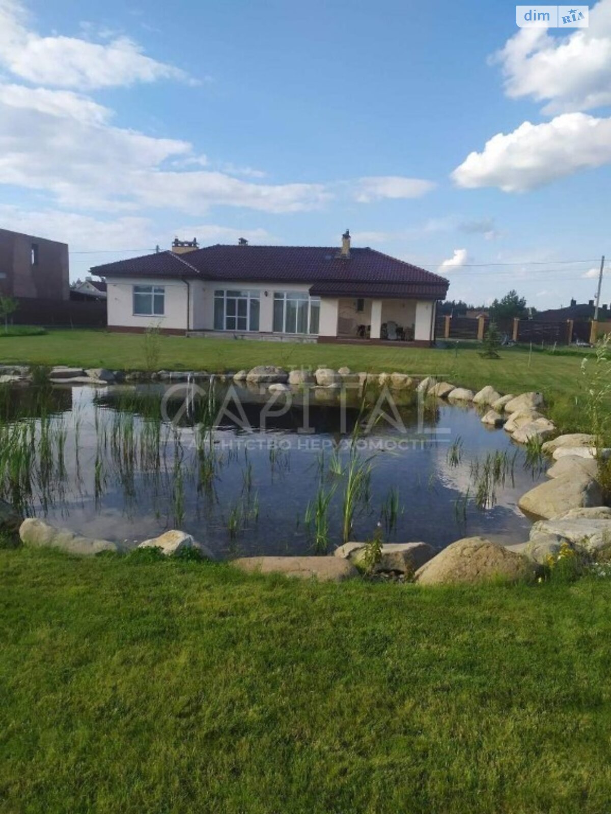 одноповерховий будинок з верандою, 190 кв. м, цегла. Продаж у Новосілках фото 1 одноповерховий будинок з верандою, 190 кв. м, цегла. Продаж у Новосілках фото 1