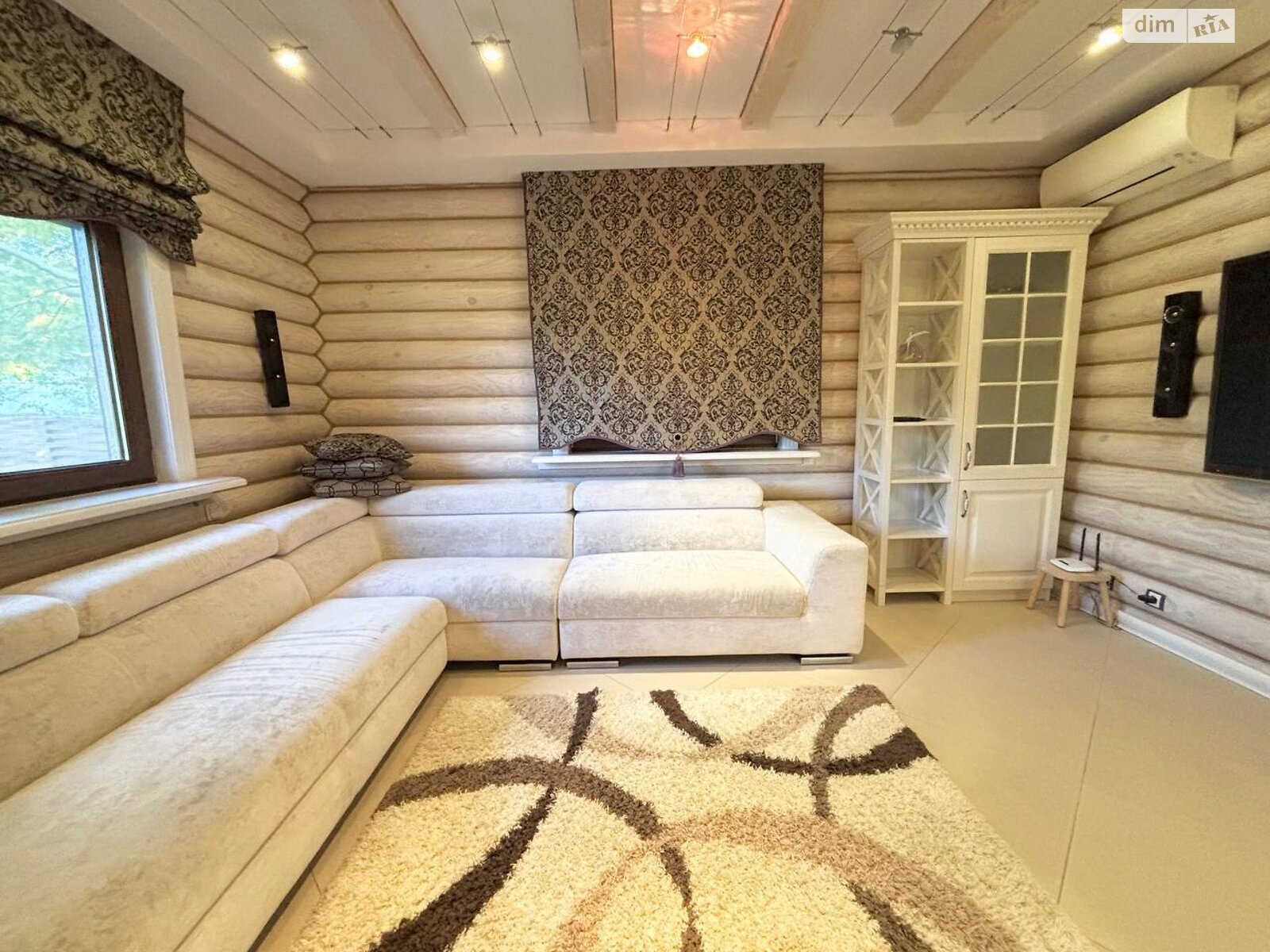 двоповерховий будинок з гаражем, 229 кв. м, зруб. Продаж у Новоселівці фото 1