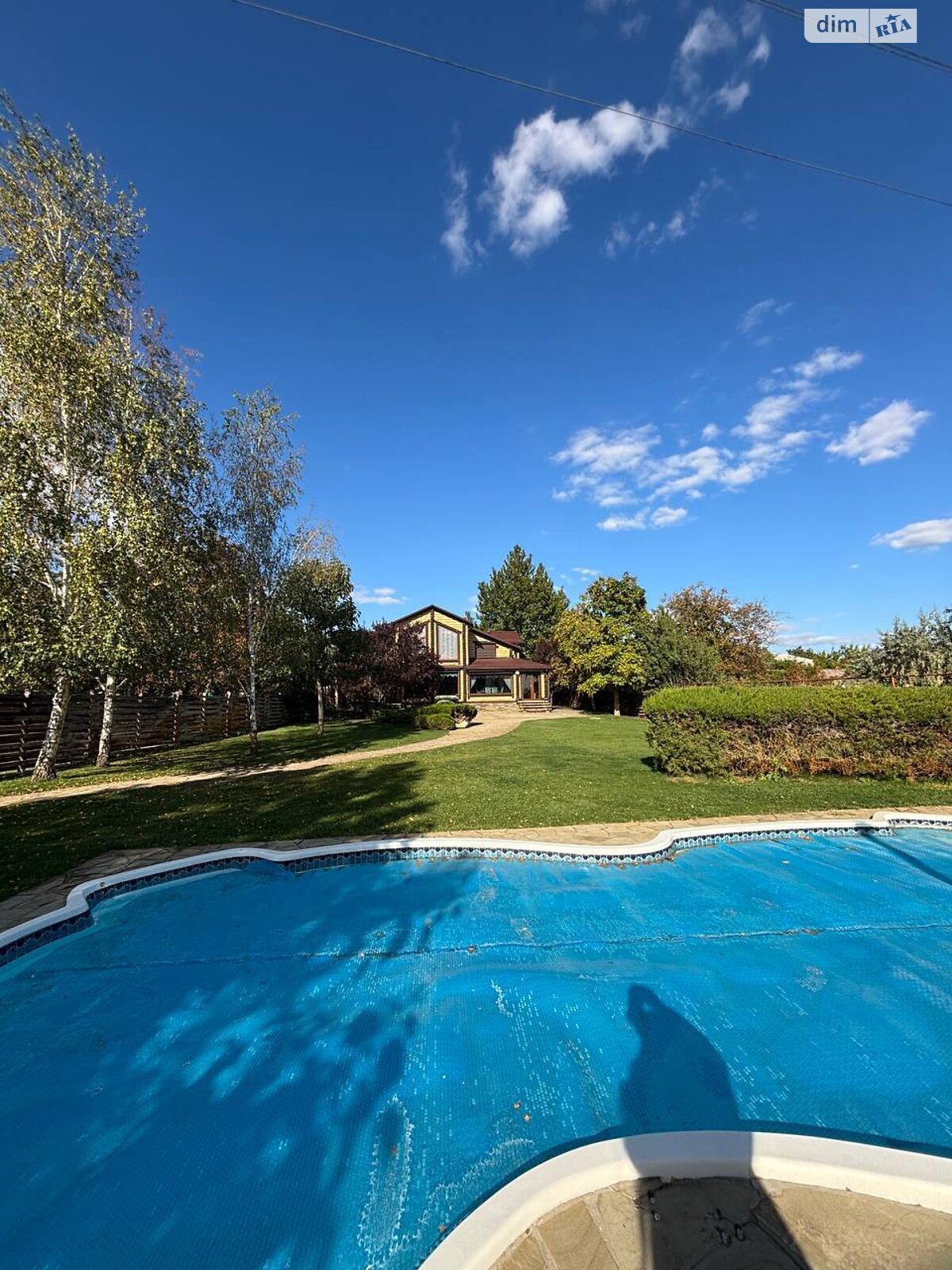 двоповерховий будинок з гаражем, 229 кв. м, зруб. Продаж у Новоселівці фото 1