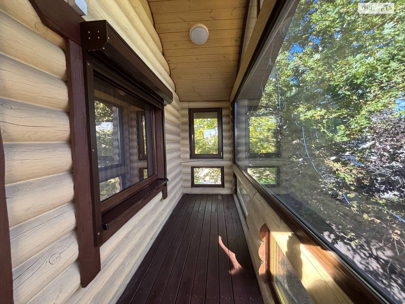 двоповерховий будинок з гаражем, 229 кв. м, зруб. Продаж у Новоселівці фото 1