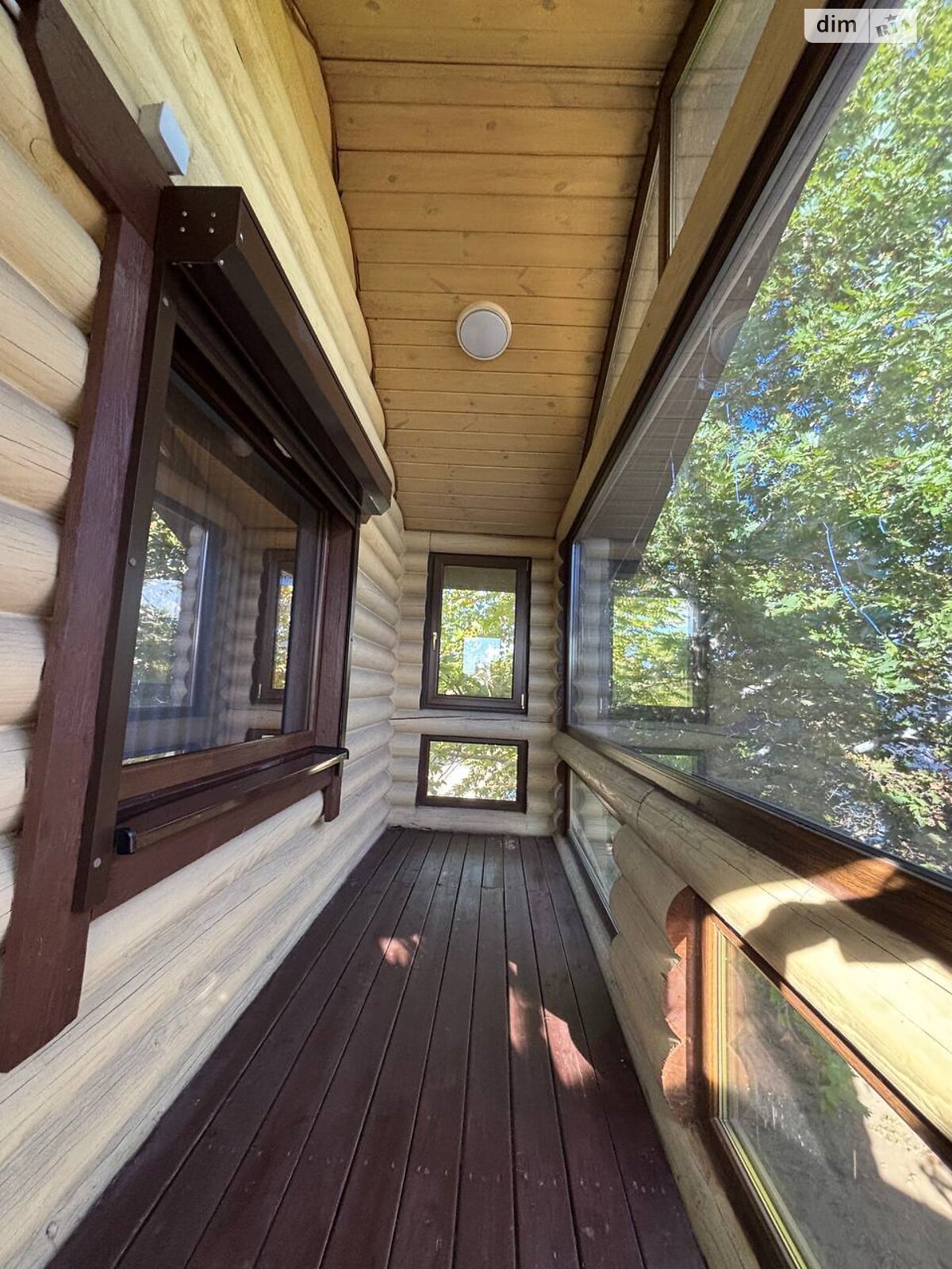 двоповерховий будинок з гаражем, 229 кв. м, зруб. Продаж у Новоселівці фото 1