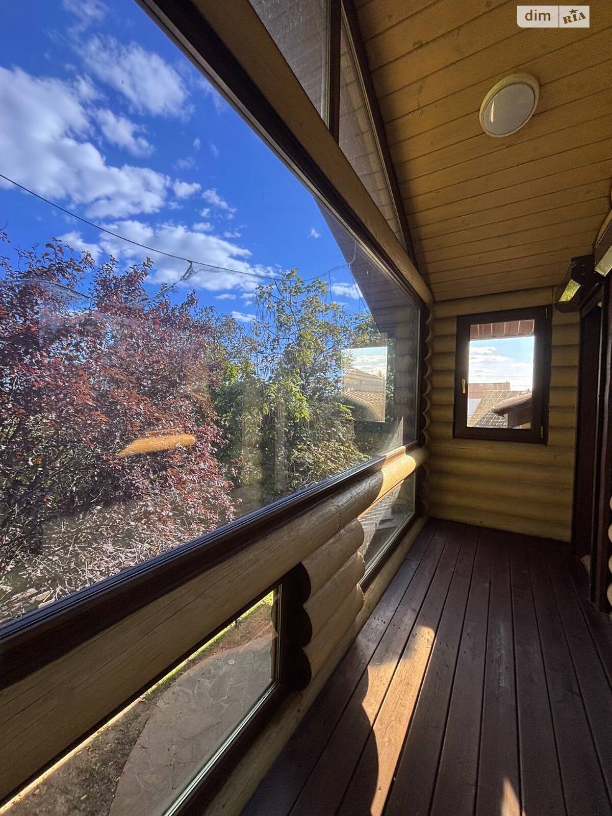 двоповерховий будинок з гаражем, 229 кв. м, зруб. Продаж у Новоселівці фото 1