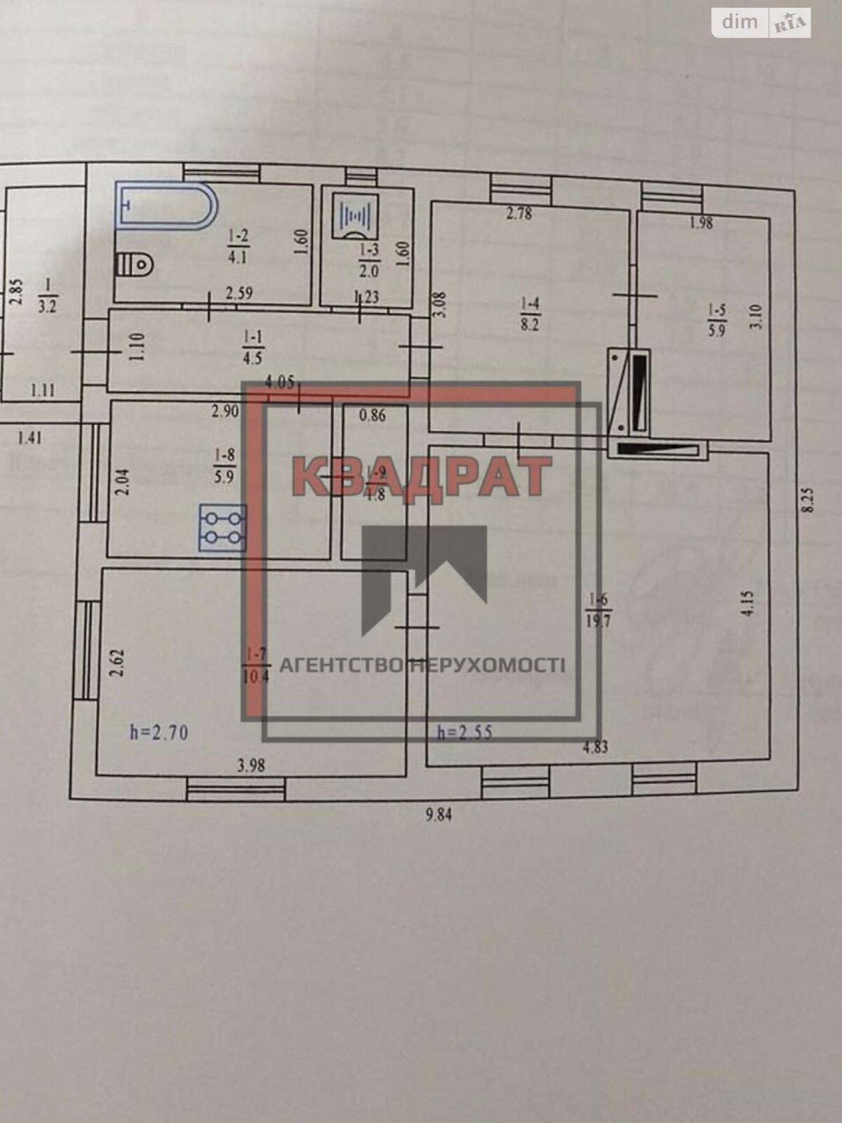 одноповерховий будинок, 65.7 кв. м, кирпич. Продаж у Новоселівці фото 1 одноповерховий будинок, 65.7 кв. м, кирпич. Продаж у Новоселівці фото 1