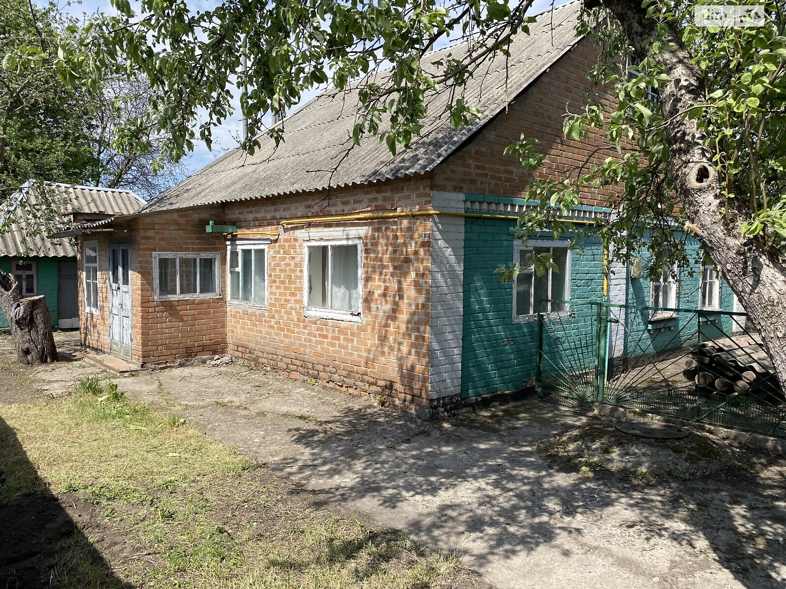 одноэтажный дом с отоплением, 65.7 кв. м, кирпич. Продажа в Новосёловке фото 1 одноэтажный дом с отоплением, 65.7 кв. м, кирпич. Продажа в Новосёловке фото 1